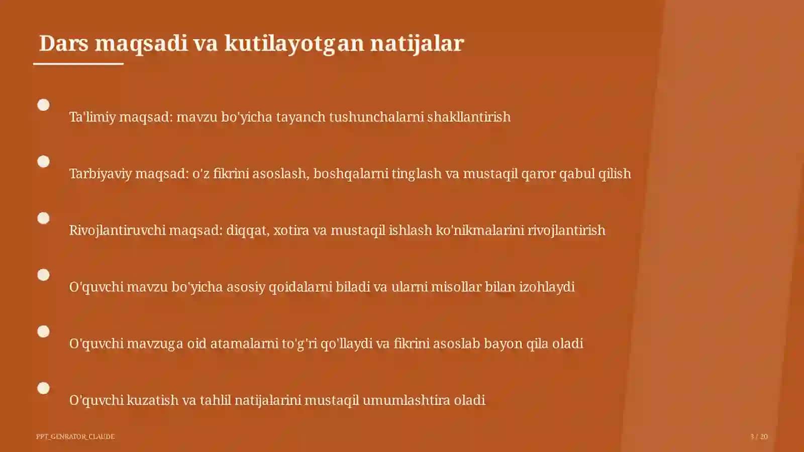 Rus adabiyoti: Lermontov she'riyati (9-sinf) 3