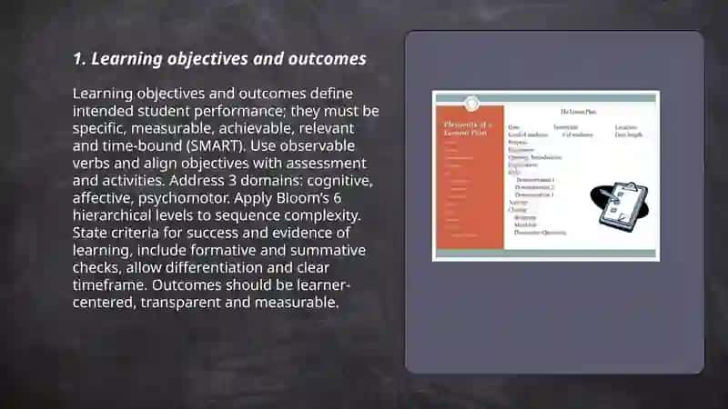 Preparing methodological lesson plan 3
