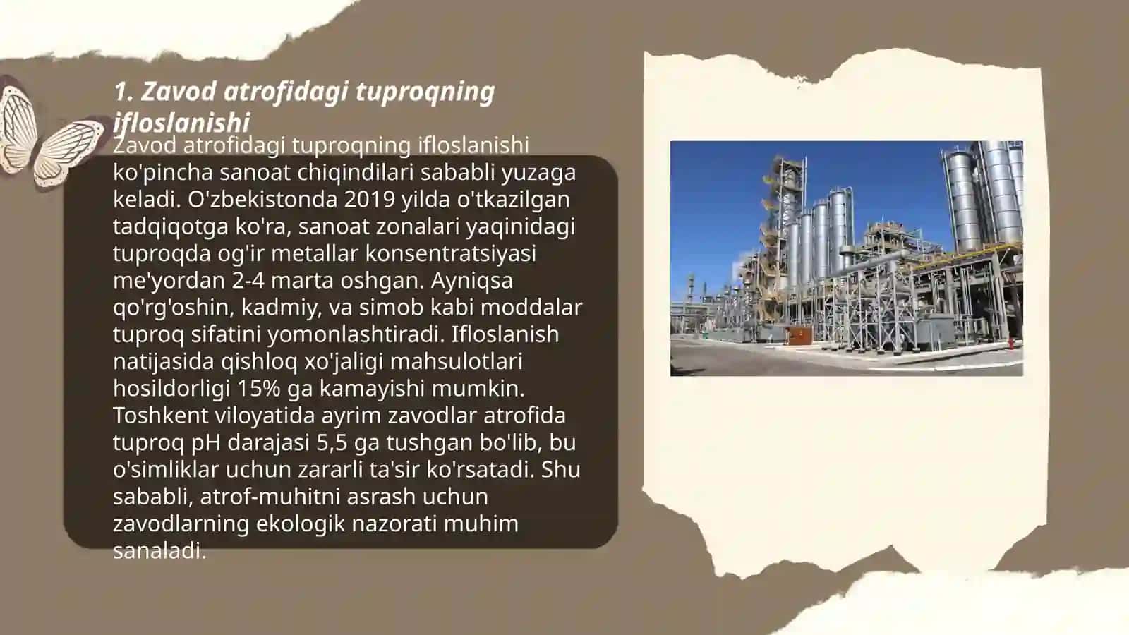 Zavod, fabrika va maishiy korxonalar atrofidagi tuproqlar 3