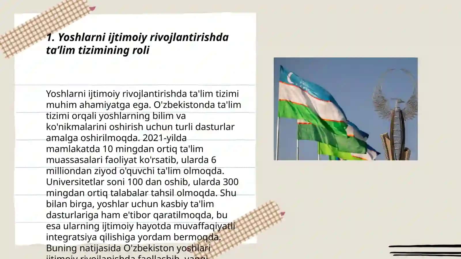 Yangi taraqqiyot davrida yoshlarni ijtimoiy rivojlantirish 3