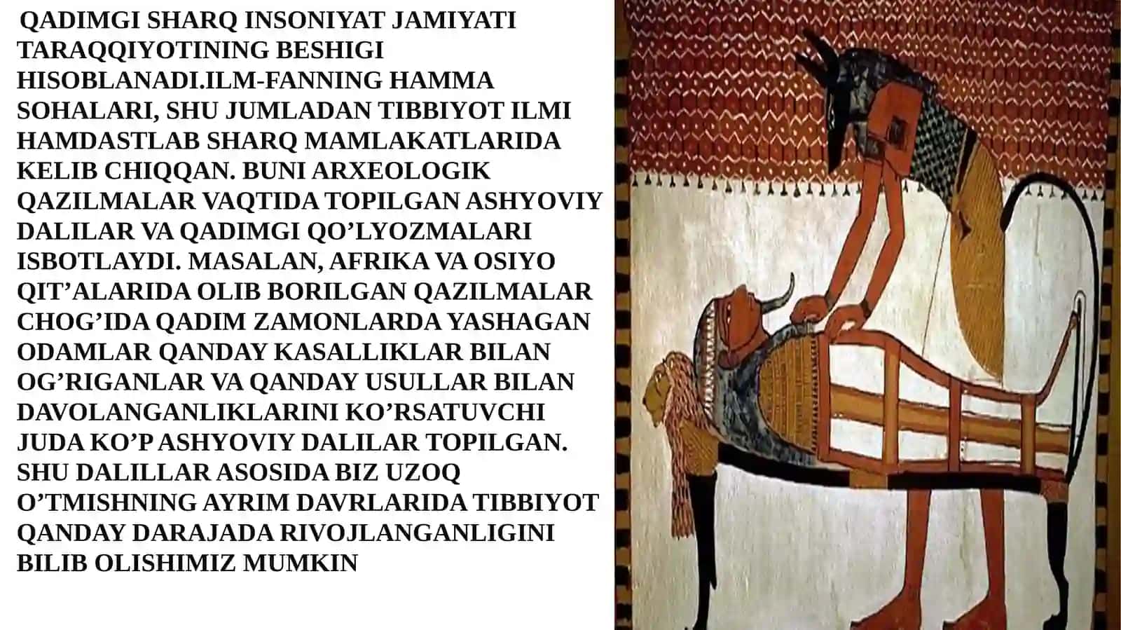 Qadimgi dunyo tibbiyoti tarixi. Qadimgi Mesopotamiya va Qadimgi Misr tibbiyoti 3