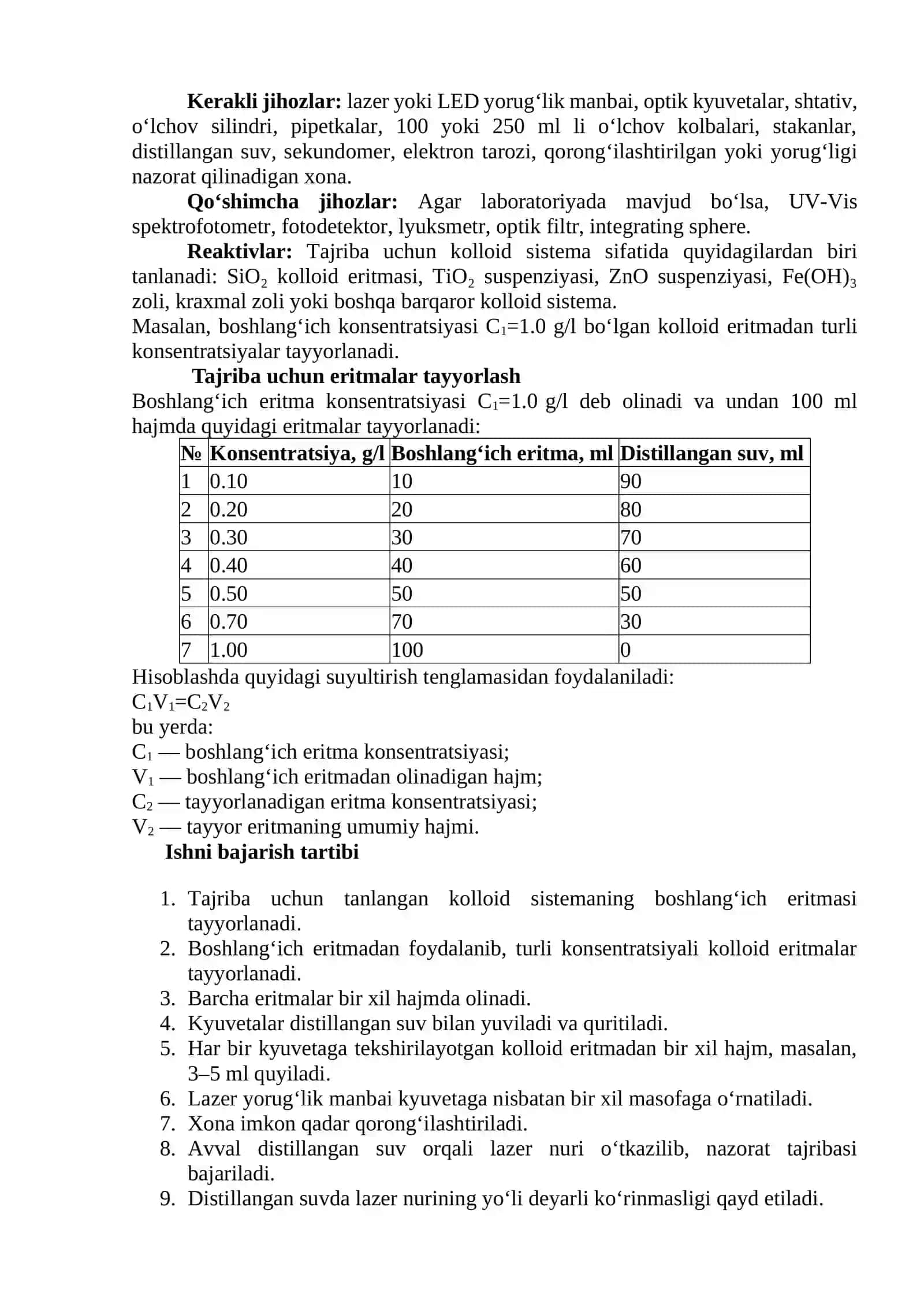 LABORATORIYA ISHI №2 3