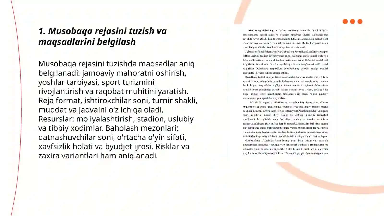 Musobaqa Rejasi 3