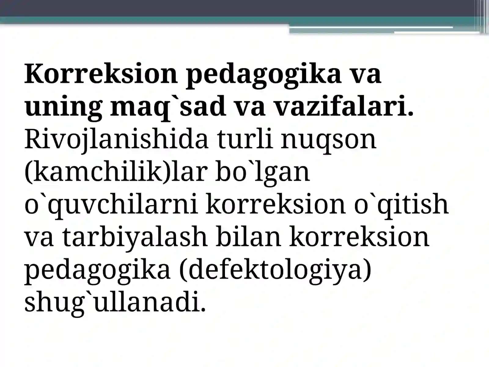 KORREKSION (MAXSUS) PEDAGOGIKA 3