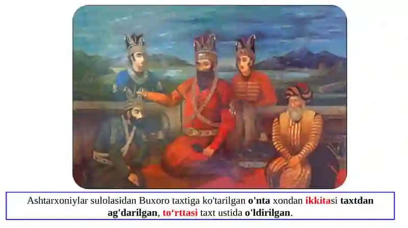 Ashtarxoniylar davlati 3