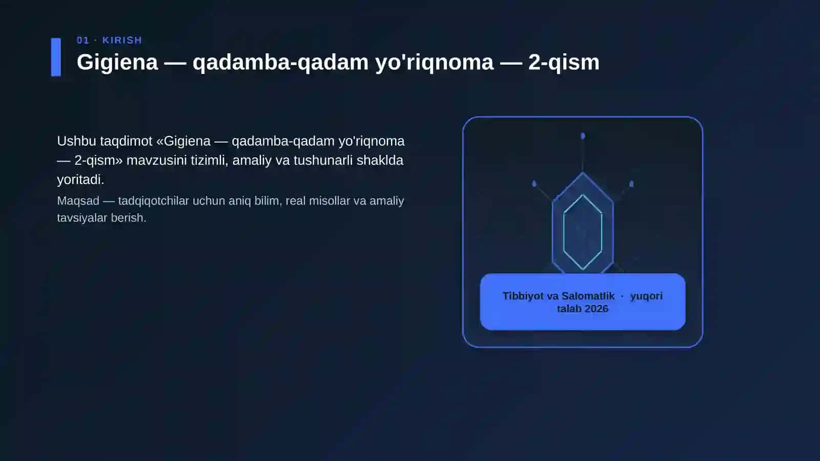 Gigiena — qadamba-qadam yo'riqnoma — 2-qism 3
