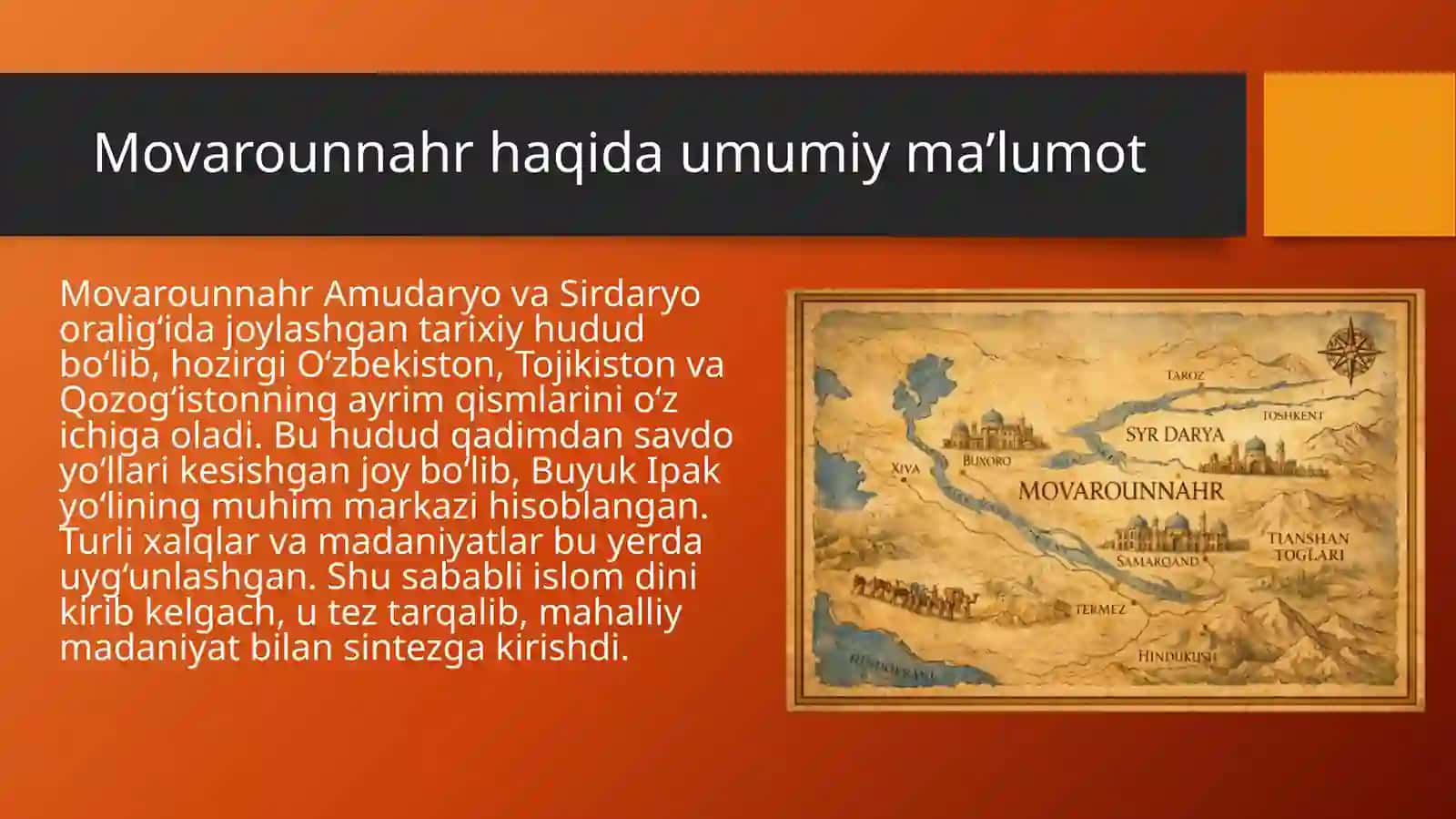 Movarounnahrda islom dinining tarqalishi uning ijtimoiy madaniy hayotga ta'siri 3