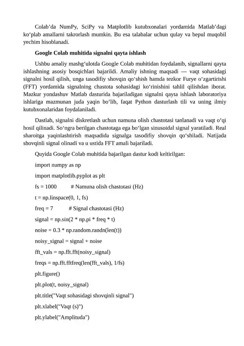 Matlab dasturi 3