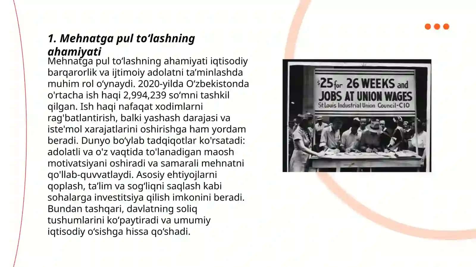 Mehnatga pul to'lash 3