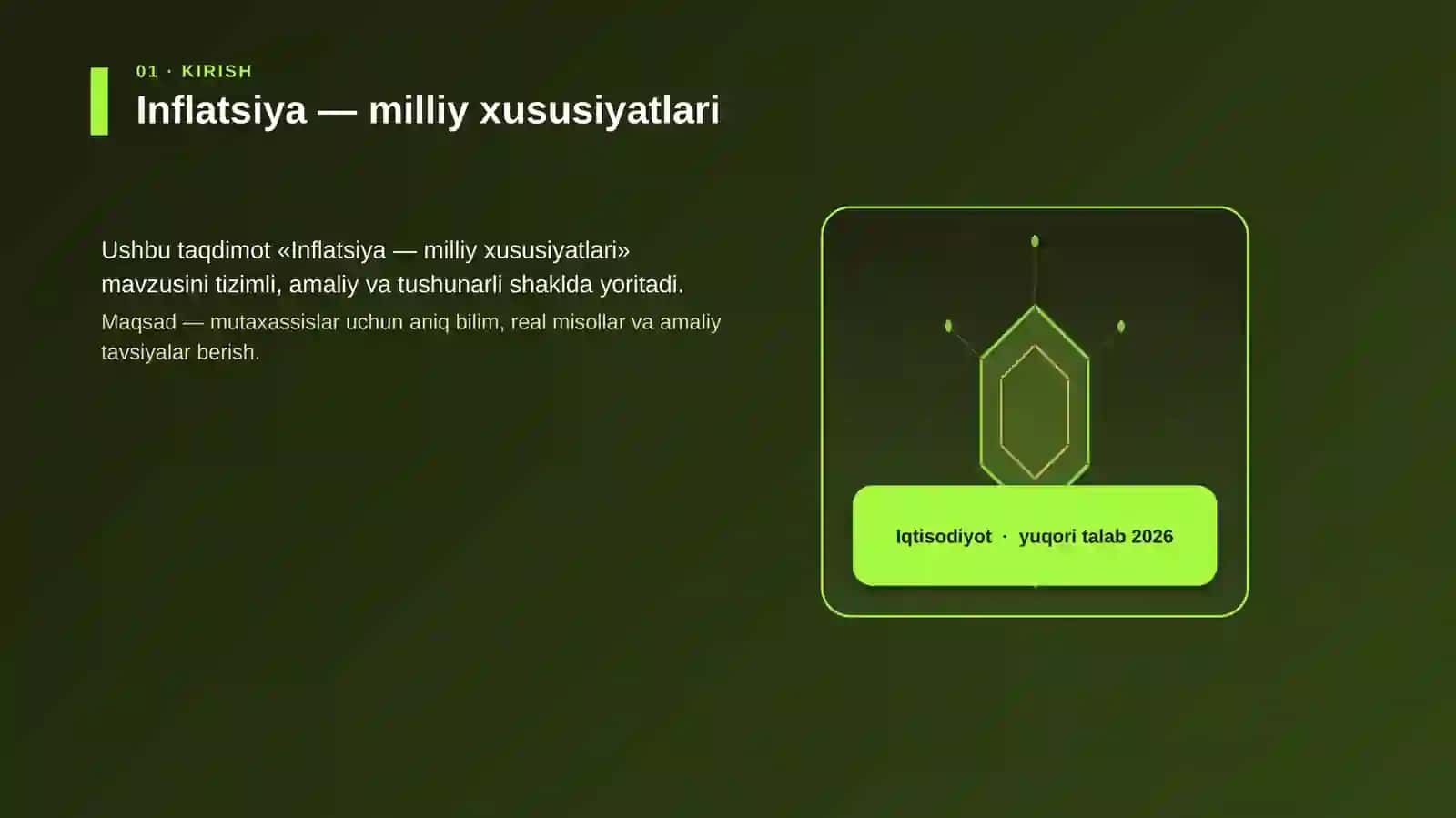 Inflatsiya — milliy xususiyatlari 3