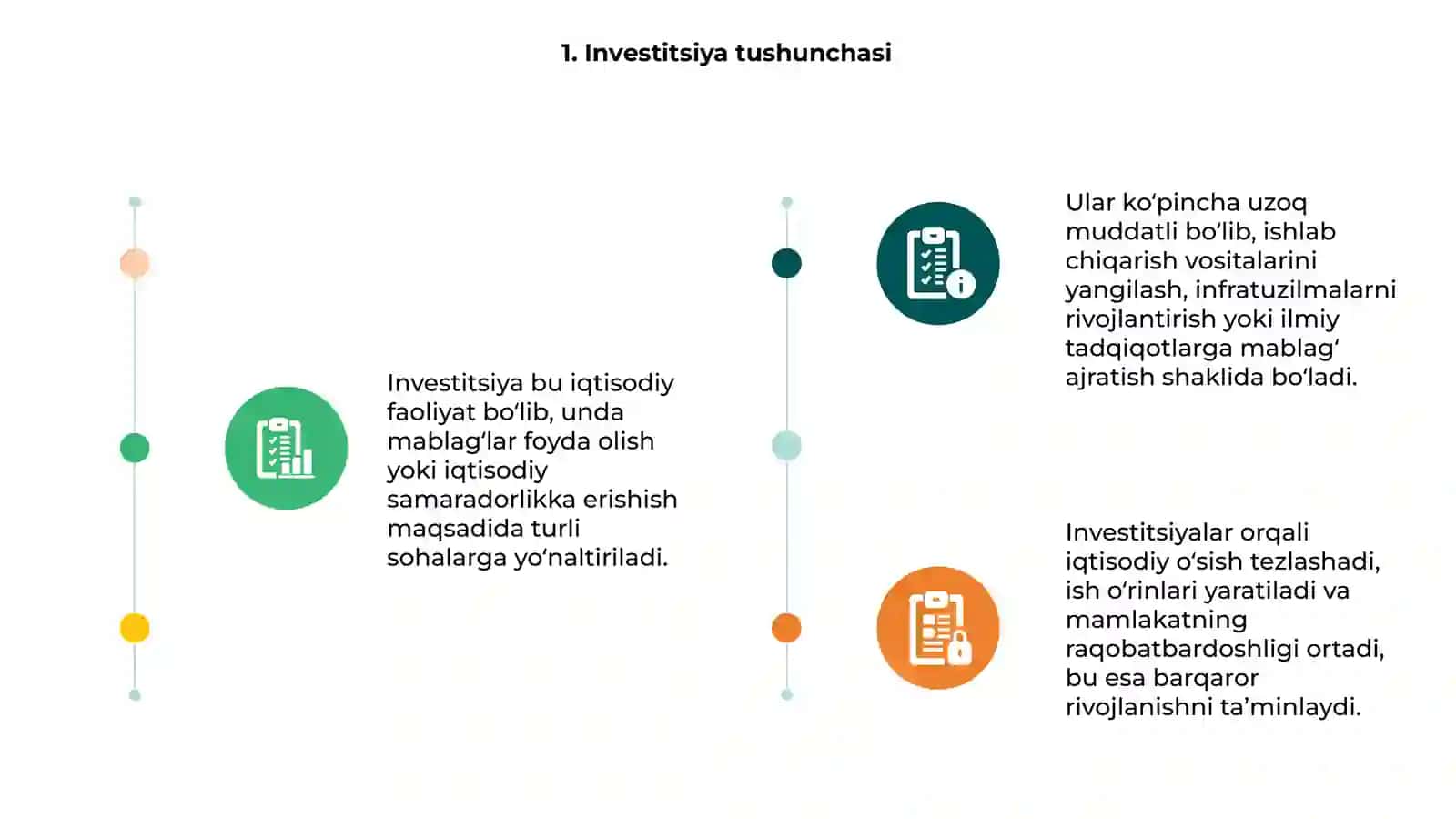 Investisiyalarning iqtisodiy mazmuni va mohiyati 3