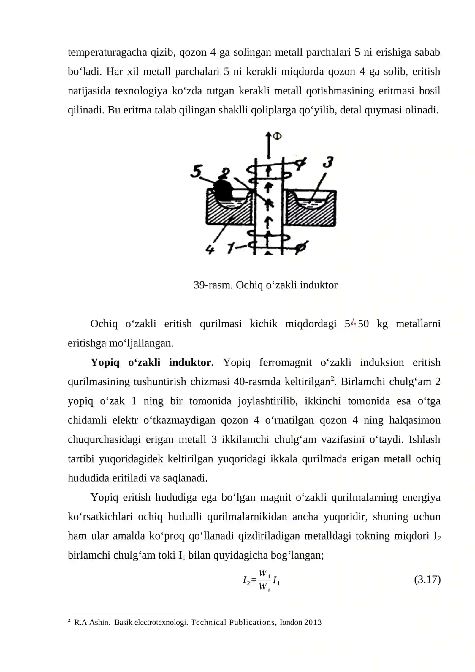 Induksion texnologiya jarayonlari va sanoatda qo‘llanishi 3