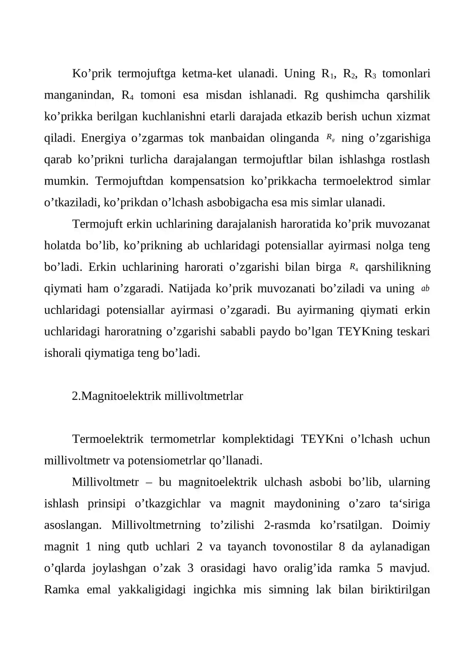 Termoelektr termometr 3
