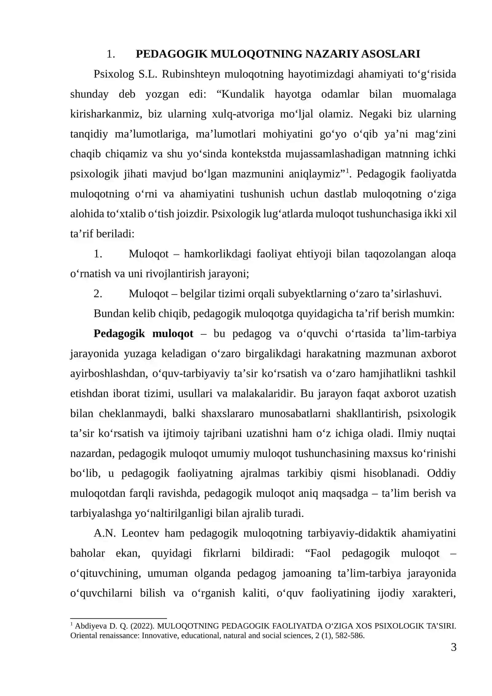 Pedagogik faoliyatida muloqot 3