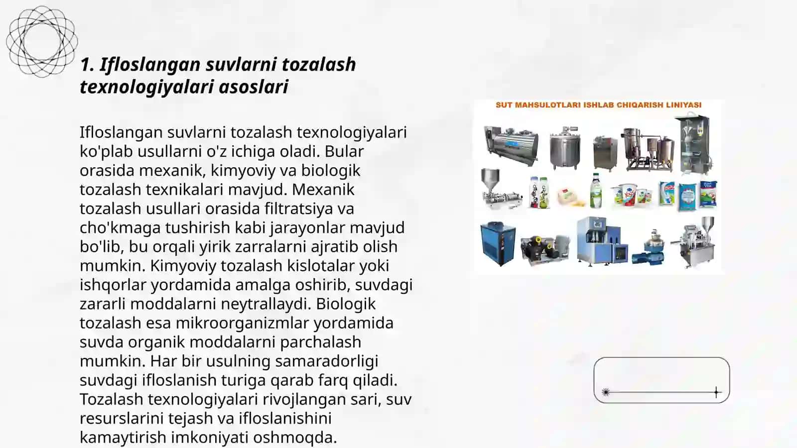 Ifloslangan suvlarni tozalash texnologiyalari asoslari 3