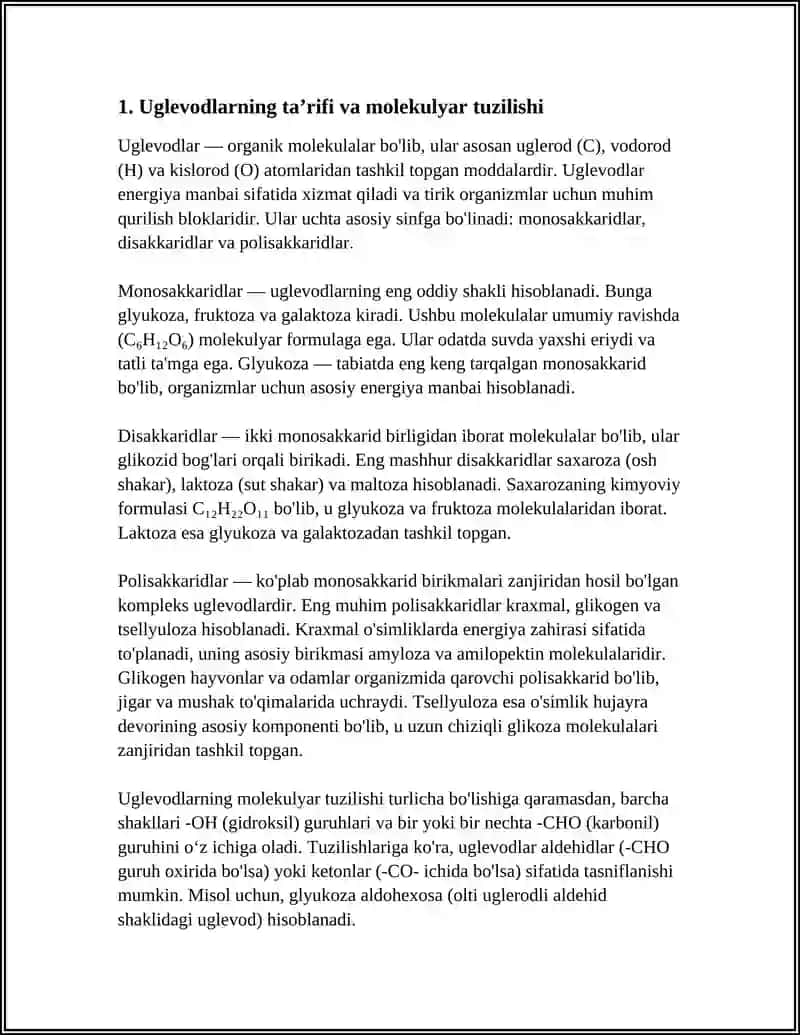 Uglevodlar 3