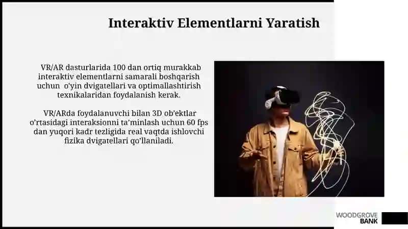 VR/AR Grafika Uchun Asosiy Tamoyillar 3