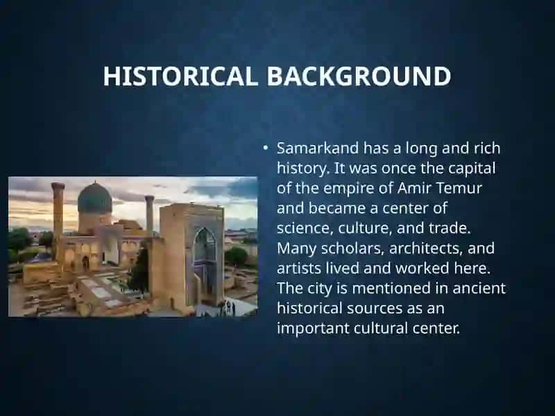 My Home Town – Samarkand 3