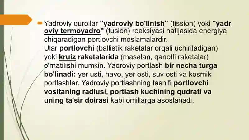 Yadroviy qurollar 3