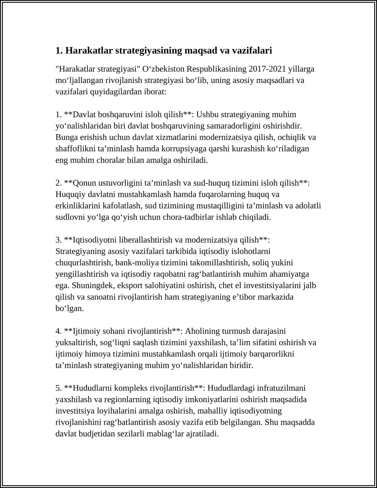 HARAKATLAR STRATEGIYASIDAN-TARAQQIYOT STRATEGIYASI SARI 3