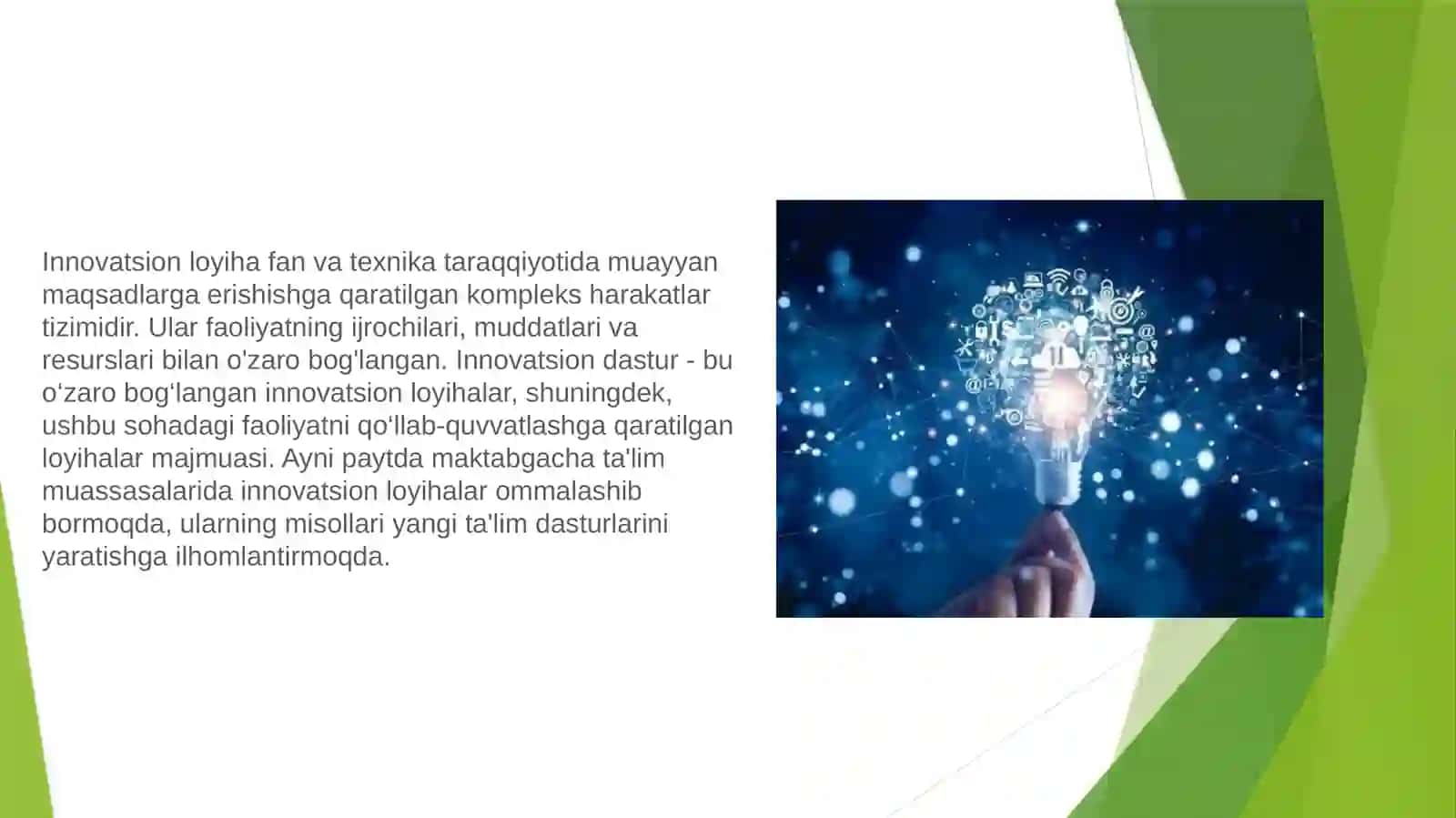 Innovatsion loyihalar portfialini boshqarish usullari va vositalari 3