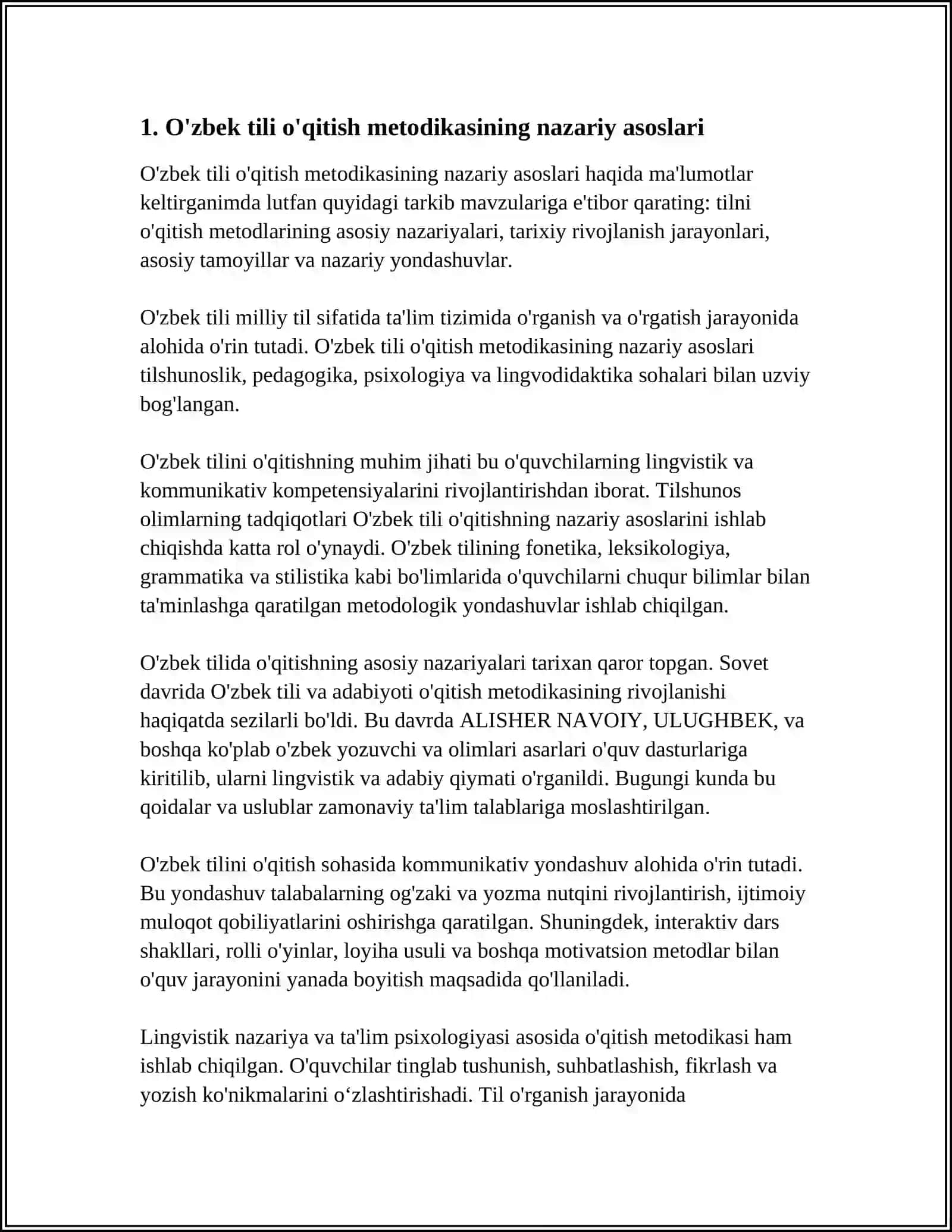 O'zbek Tili Oqitish Metodikasi 3