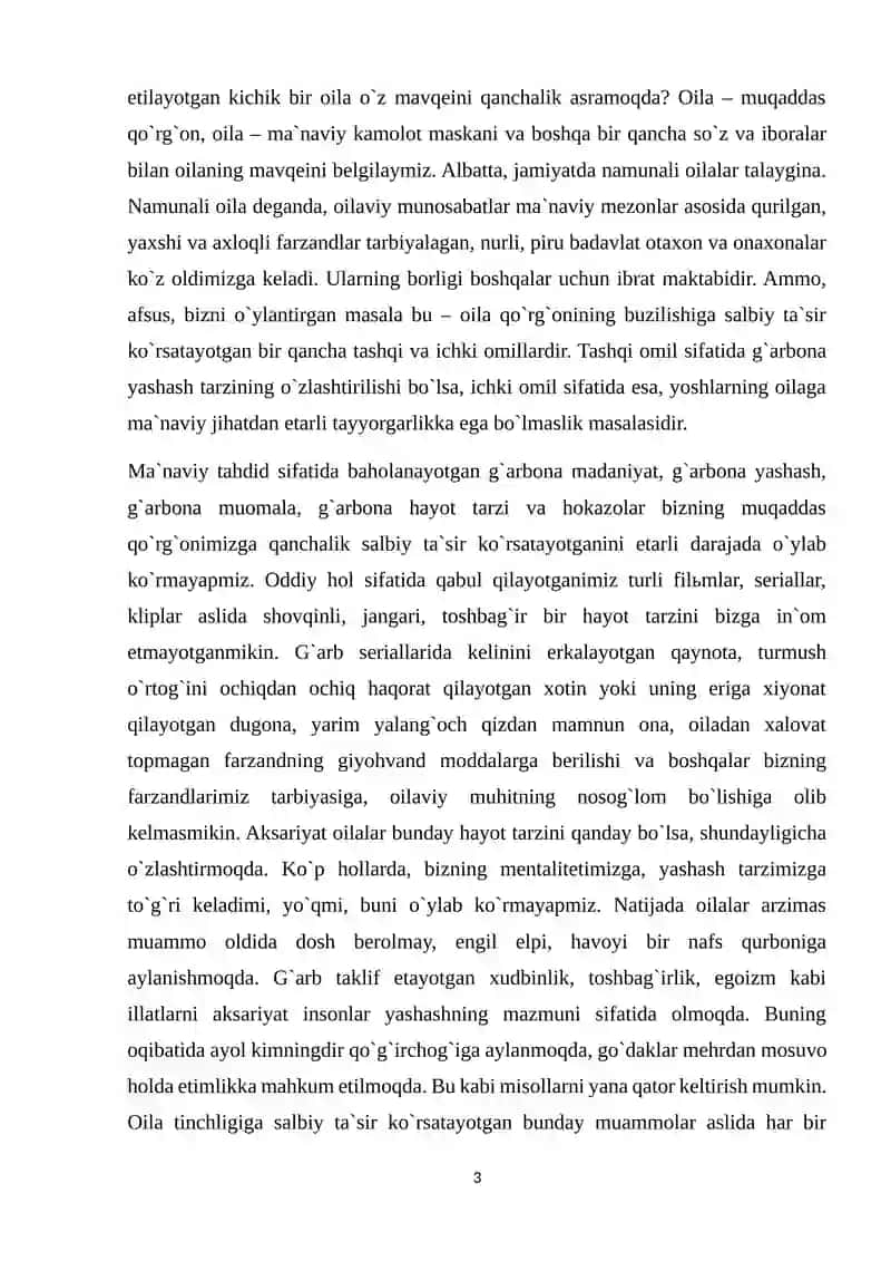 XATAR GURUHIDAGI OILALAR BILAN IJTIMOIY ISHNING METODLARI 3