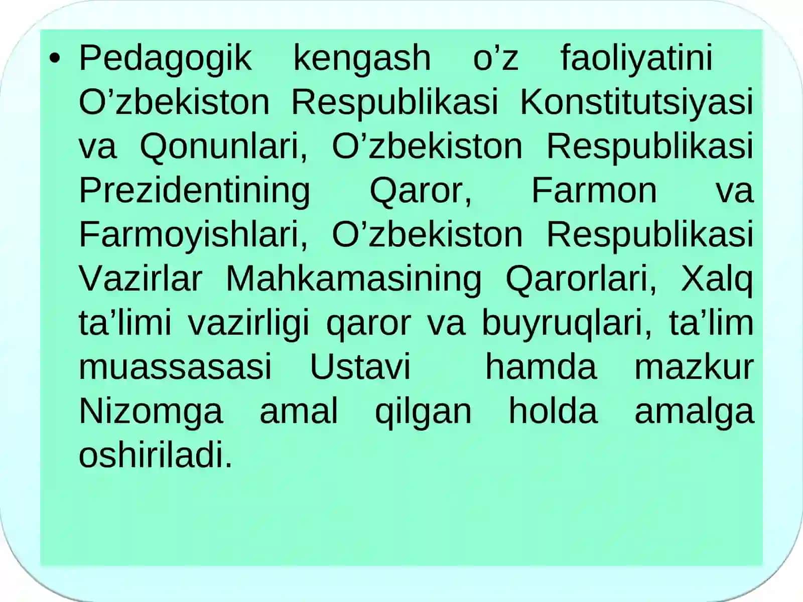Pedagogika kengashi aktiv faoliyati 3