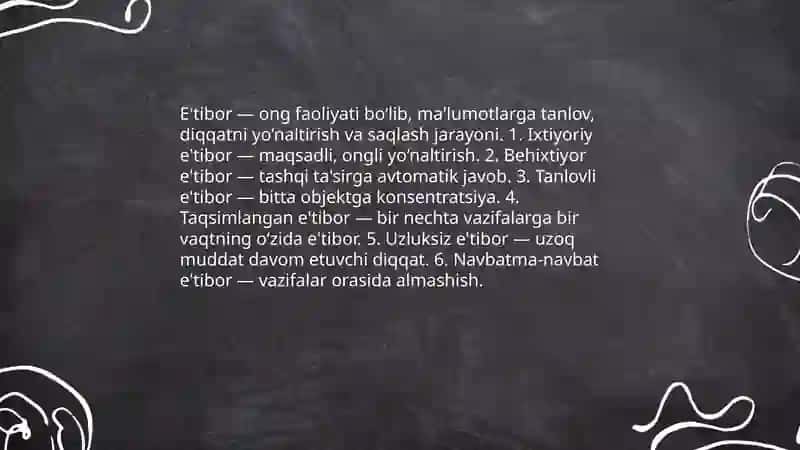 Bilish jarayonlari 3