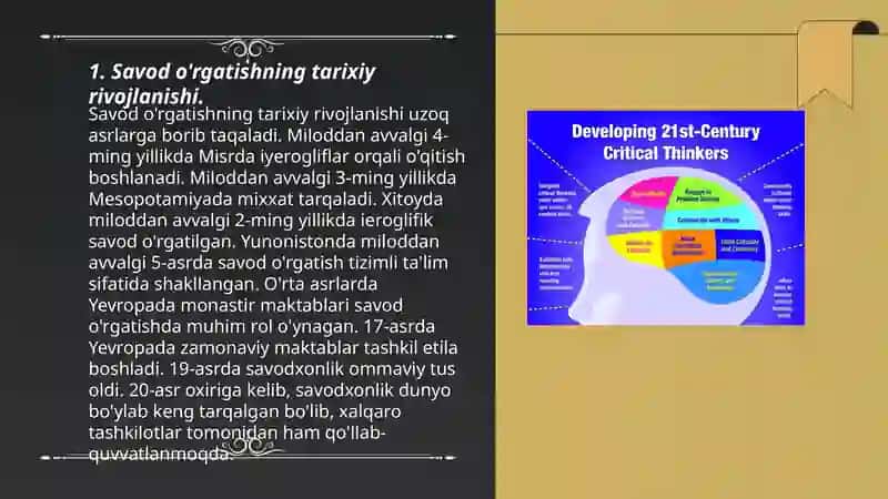 Savod o'rgatishdan yaratilgan metodik qo'llanmalarining qiyosiy-tanqidiy tahlili 3