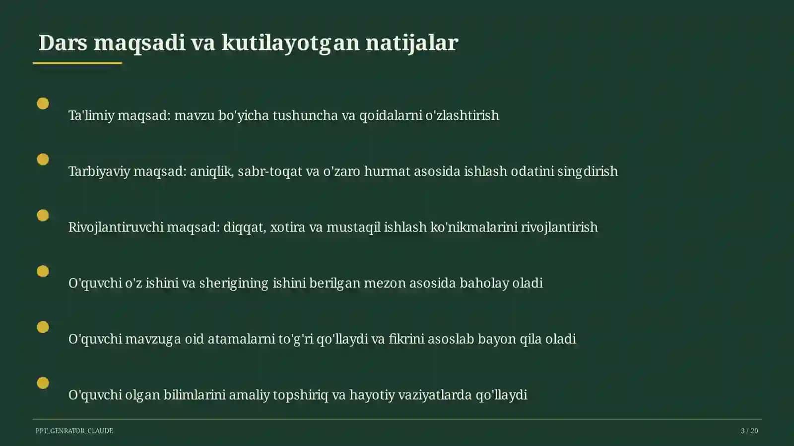 Ekologiya va tabiatni muhofaza qilish (4-sinf) 3