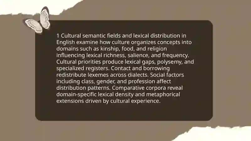 The role of cultural context in lexical tipology 3