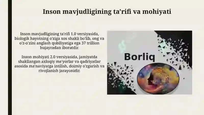 Inson borlig'i 3