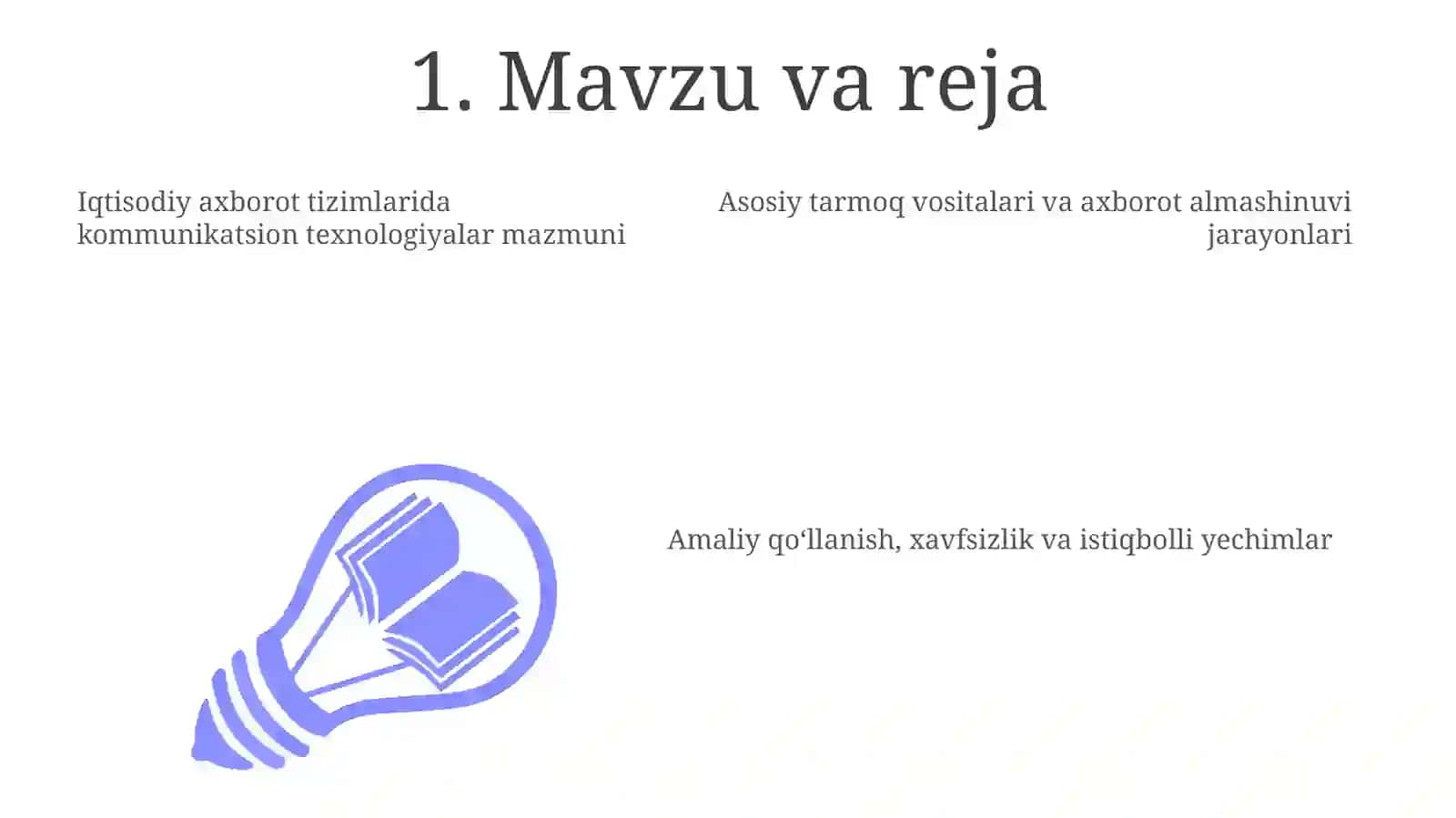 Iqtisodiy axborot tizimlari dagi kommunikatsion texnologiyalar 3