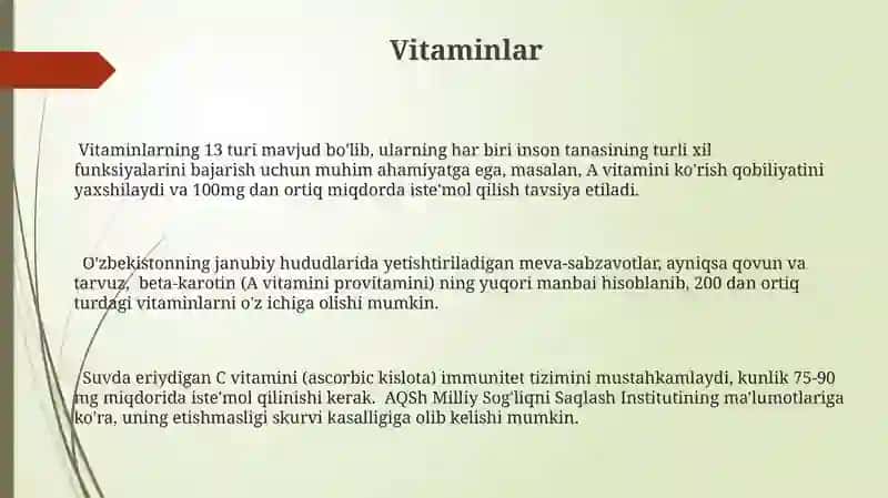 Vitaminlar 3
