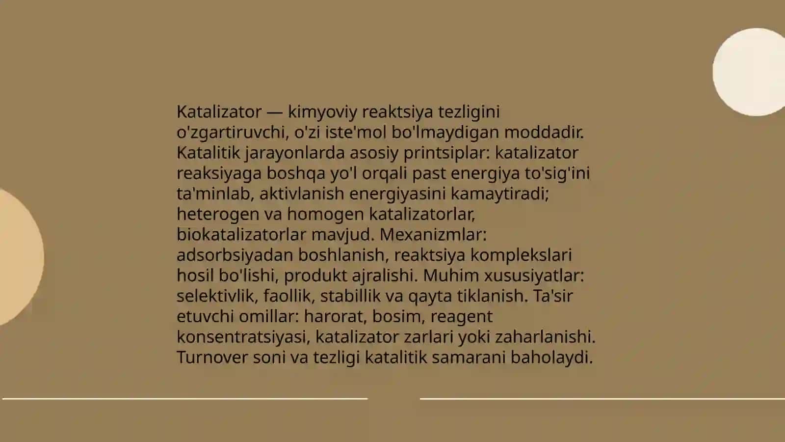 Katalitik jarayonlar 3