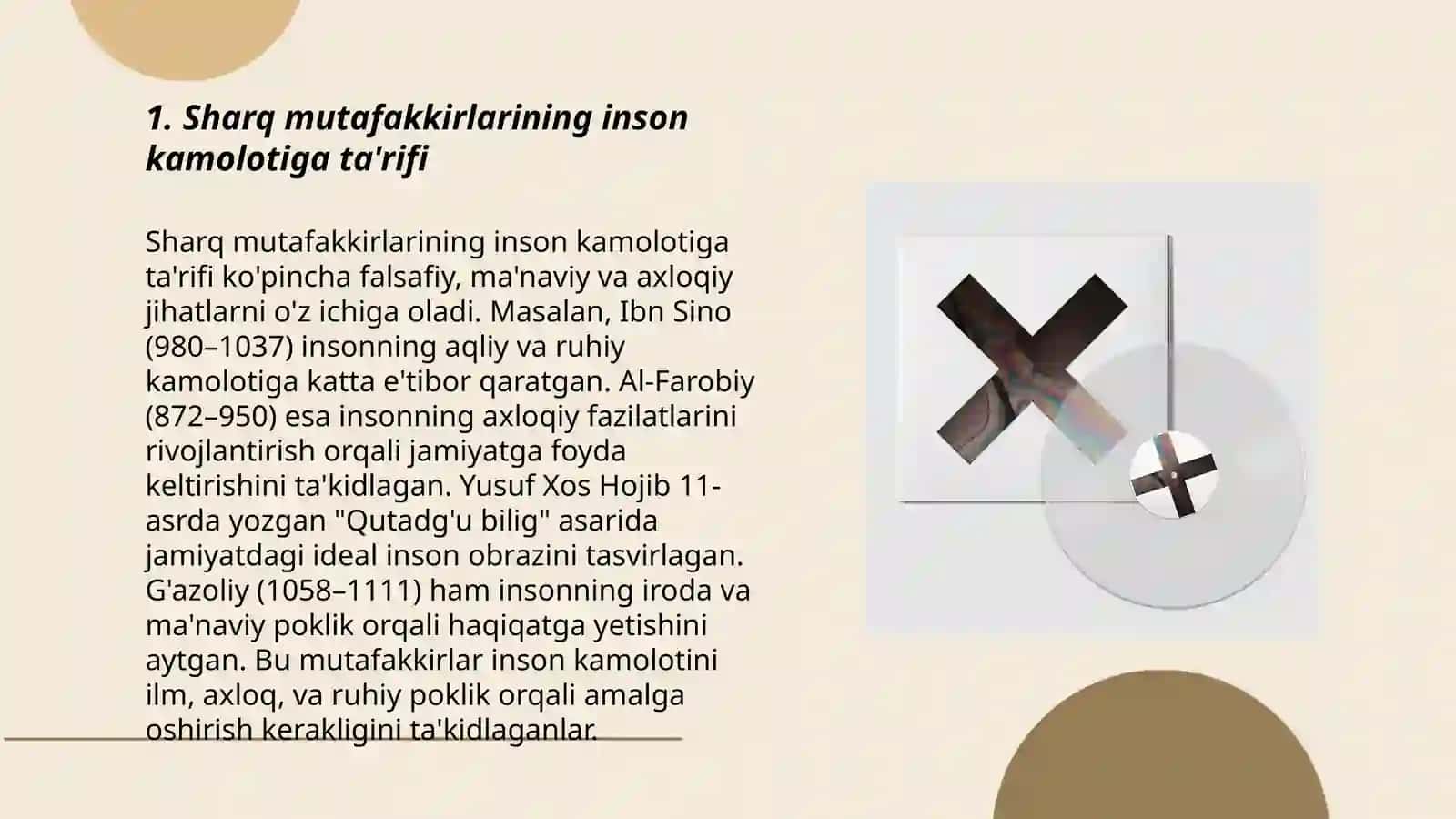 Sharq mutafakkirlarining islom dinning inson kamolotiga ta'siri haqidagi g’oyalari 3