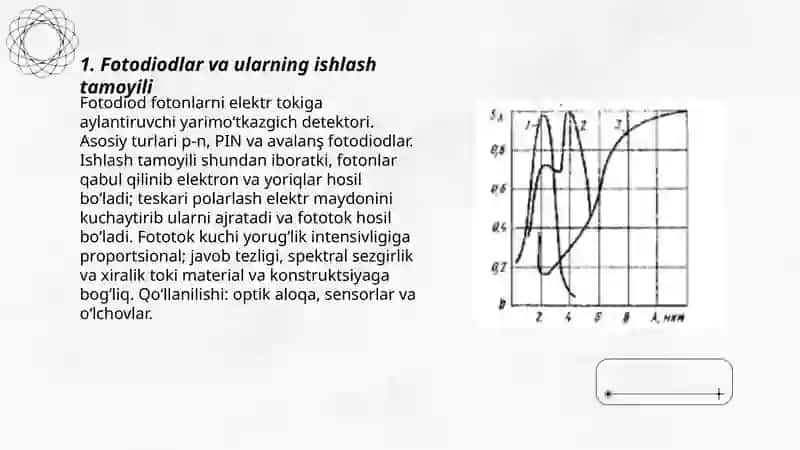 Fotodiodlar va ularning ishlash tamoyili 3