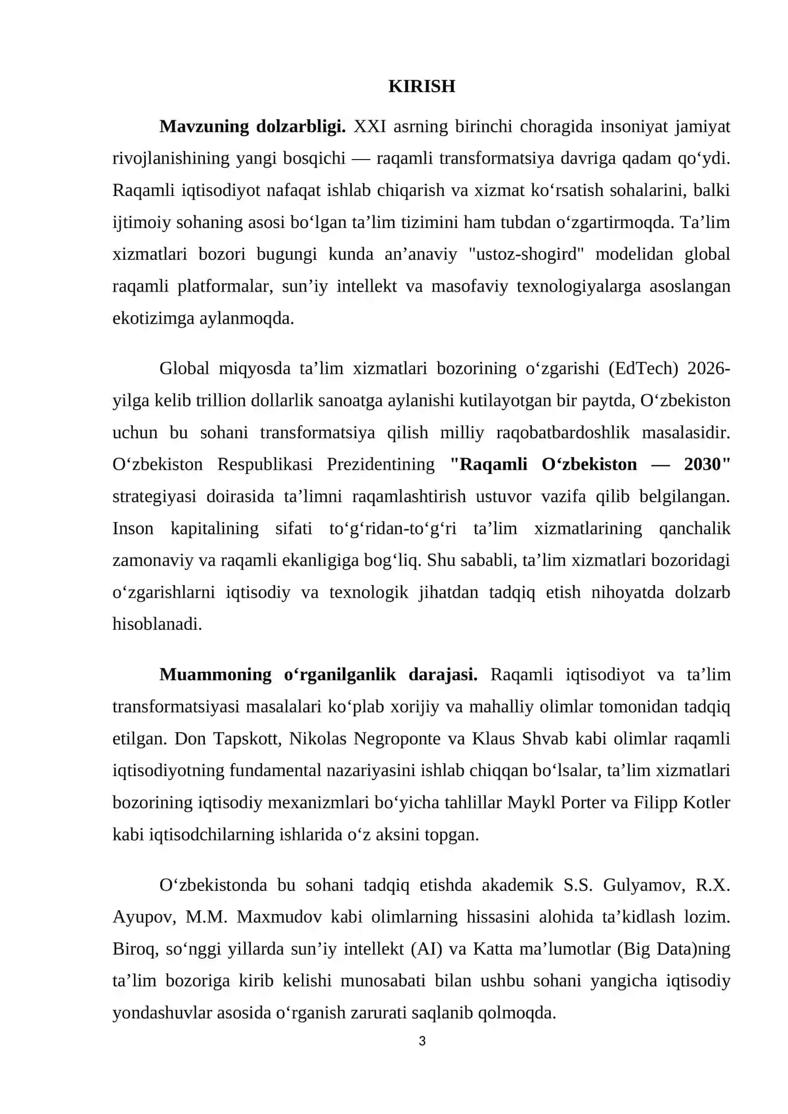 Global ta’lim bozorida raqamlashtirishning asosiy yo‘nalishlari (EdTech tahlili) 3