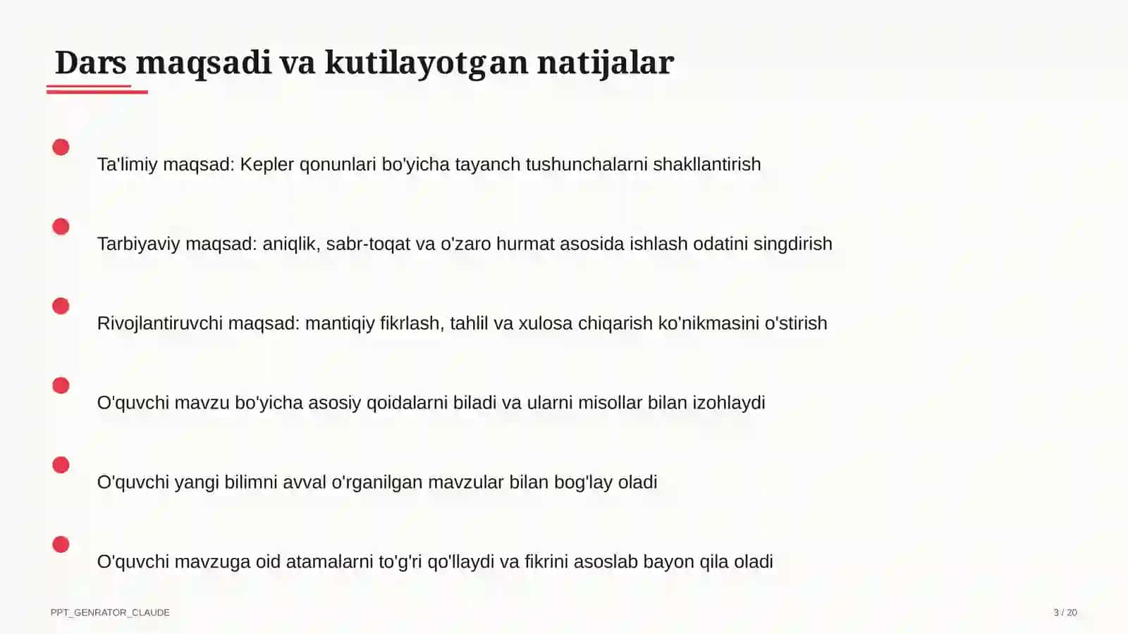 Kepler qonunlari (10-sinf) 3