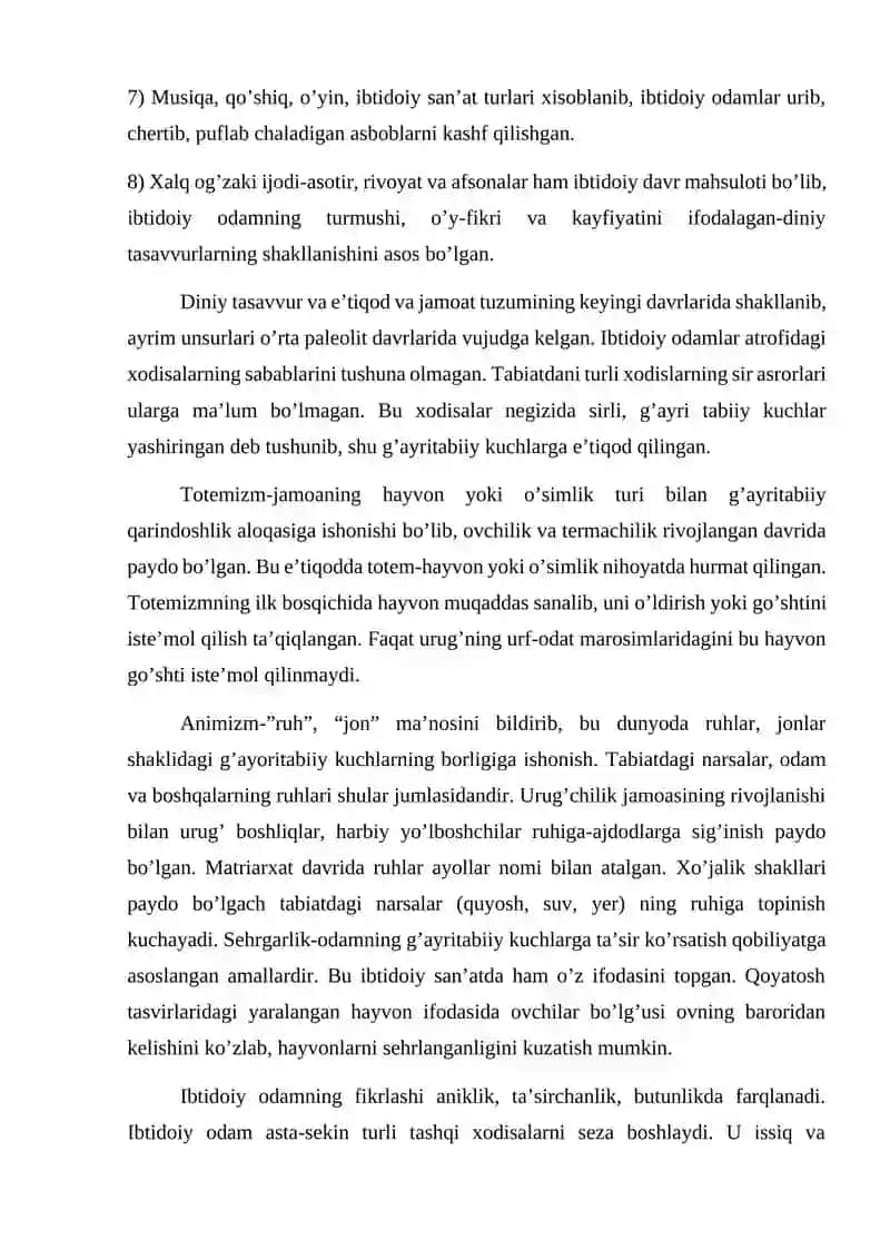 Tosh davri madaniyati tahliliy ma’lumot 3