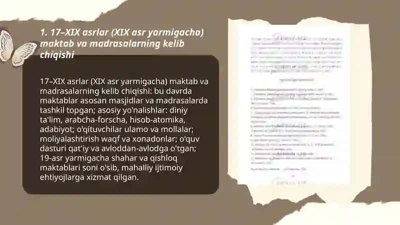 17 19 asrda 19 asr yarmigacha tarbiya maktab va pedagogik fikrlar rivoji 3