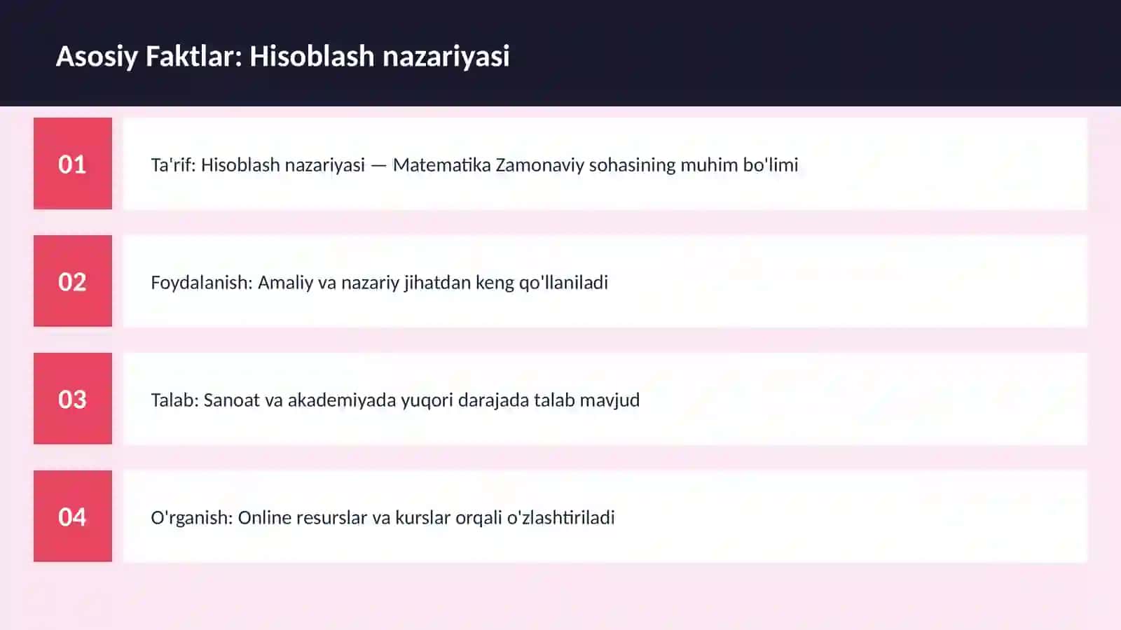 Hisoblash nazariyasi 3
