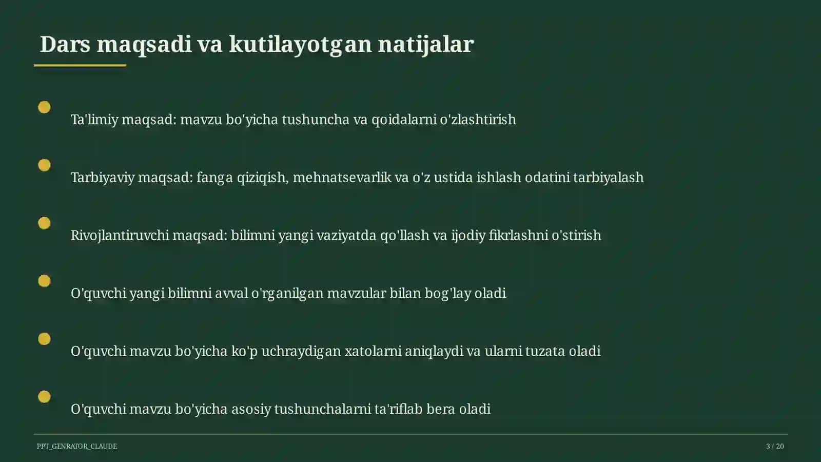 O'zbekistonning geografik o'rni va chegaralari (8-sinf) 3