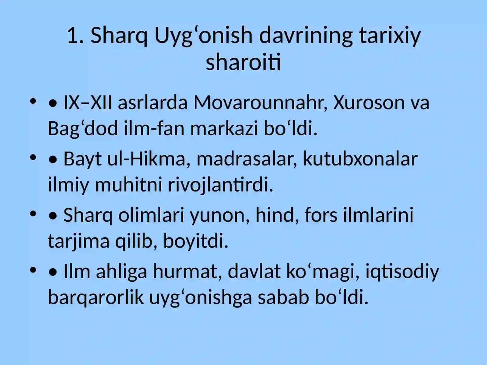 Sharquyg‘onishdavrida(1-Renessans)ilm-fanvapedagikfikrlar 3