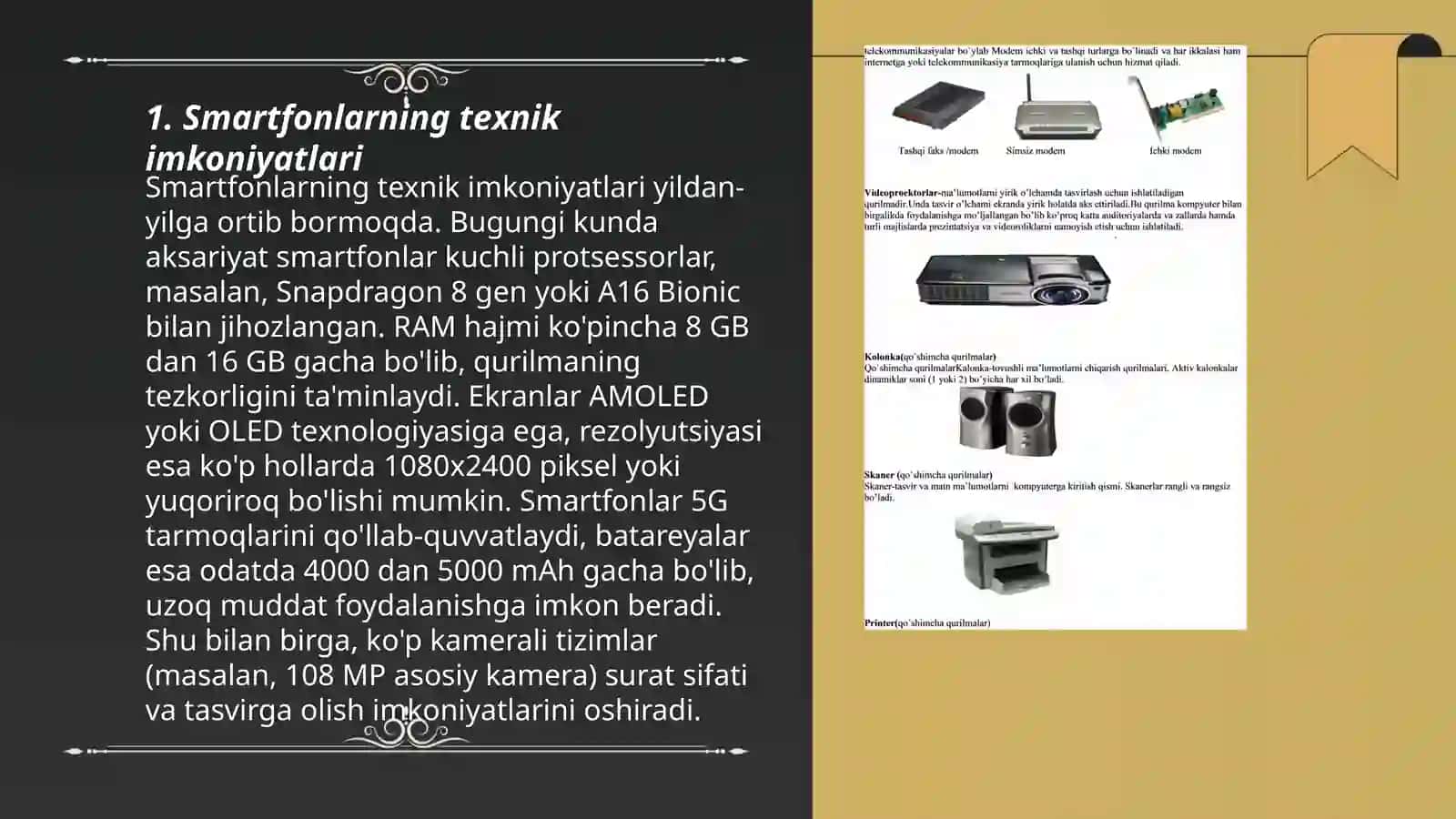 Smartfonlarning texnik imkoniyatlari 3
