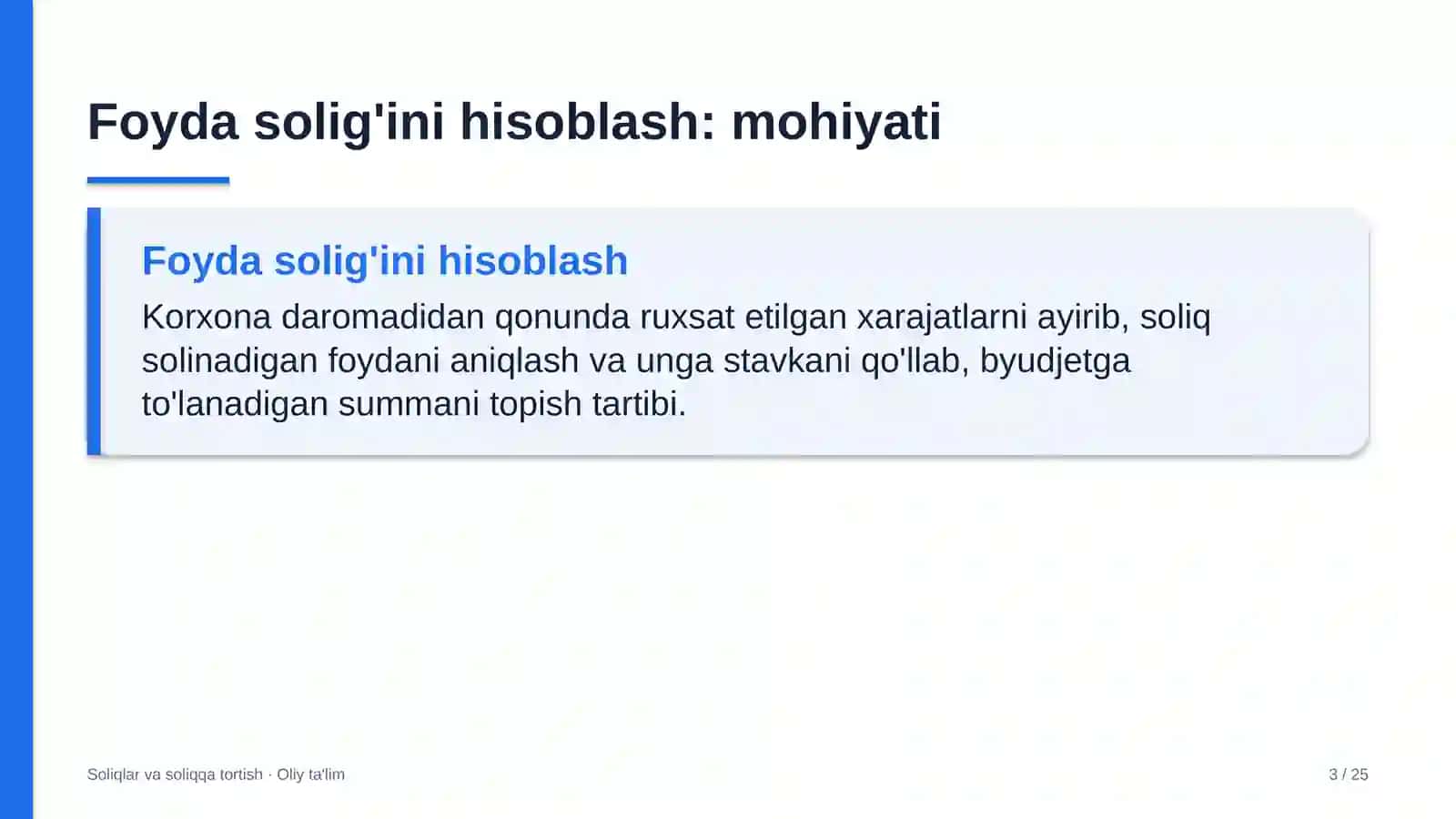 etnoturizmda foyda solig'ini hisoblash 9545 3