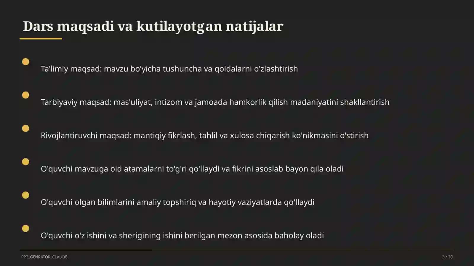 Ekologik toza texnologiyalar va qayta ishlash (11-sinf) 3