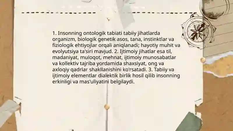 Inson falsafasi falsayif antropologiya 3