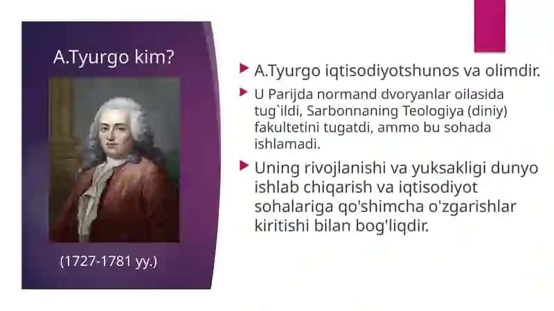 A.Tyurgova uning iqtisodiy ta'limoti 3